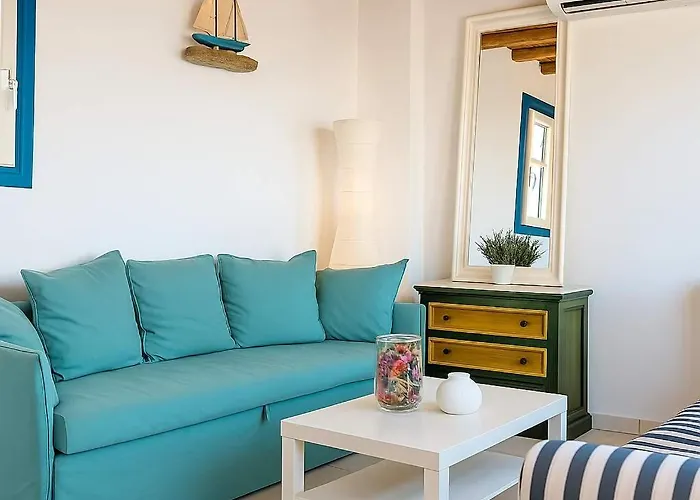 Paros Seaview Nest - Cozy Summer Getaway Semesterbostad *